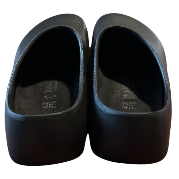 Birkenstock Black Clogs Size 42 L11-11.5 M9-9.5Slip-On Shoes Made In Germany - Picture 3 of 6